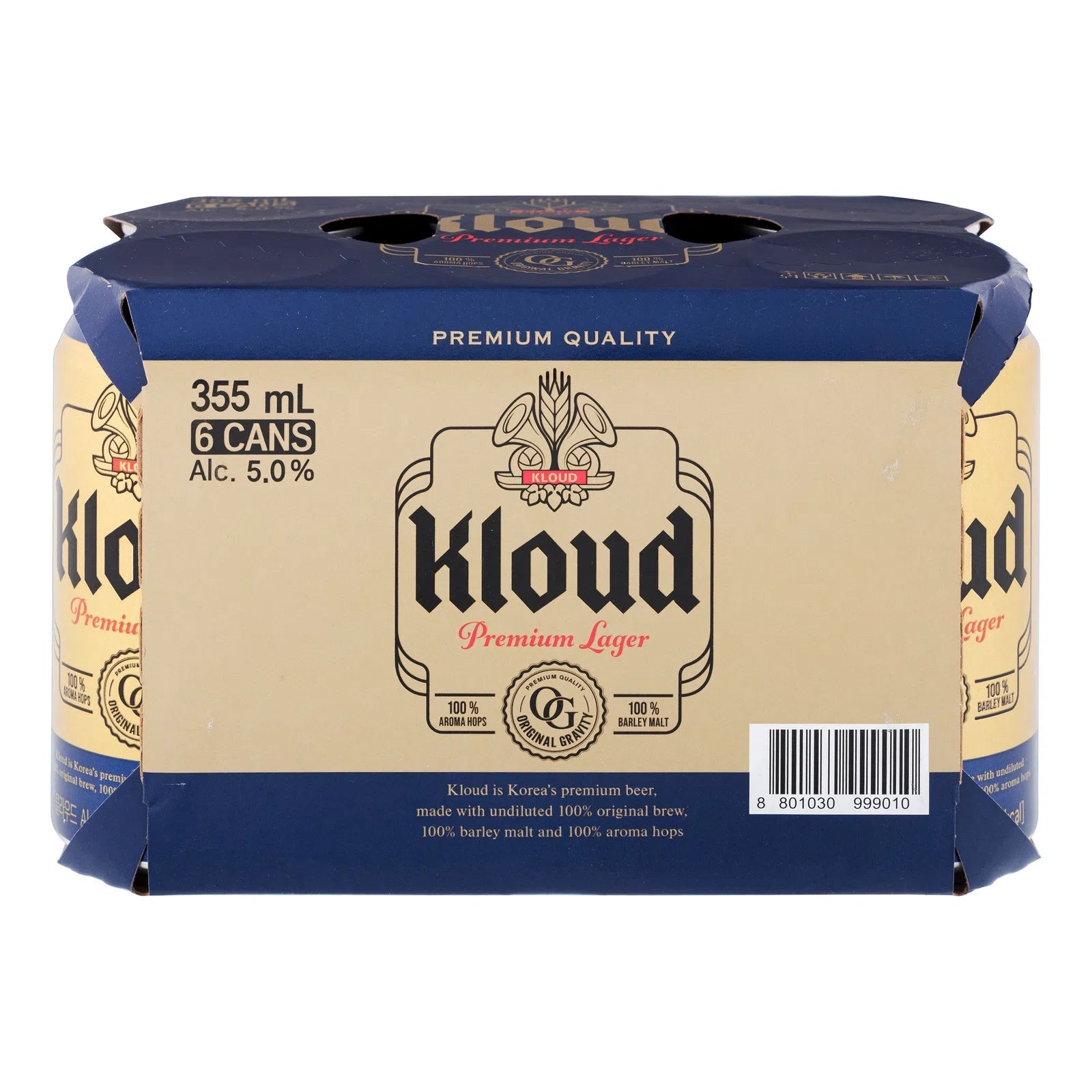 LOTTE Kloud beer Can 클라우드 355ml*6pack